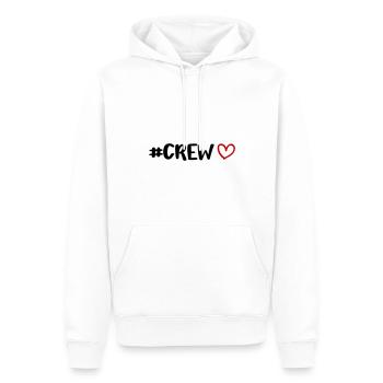 Coeur d'équipage - Sweat à capuche Premium bio Homme - blanc - Devant - Nico (187cm)