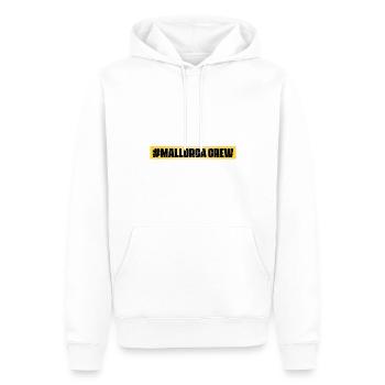 Mallorca Crew - Männer Premium Bio Hoodie - Weiß - Vorne - Nico (187cm)