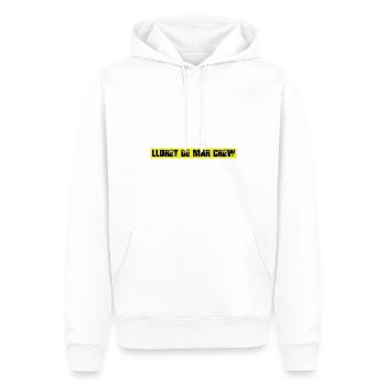 Lloret De Mar Crew - Männer Premium Bio Hoodie - Weiß - Vorne - Nico (187cm)