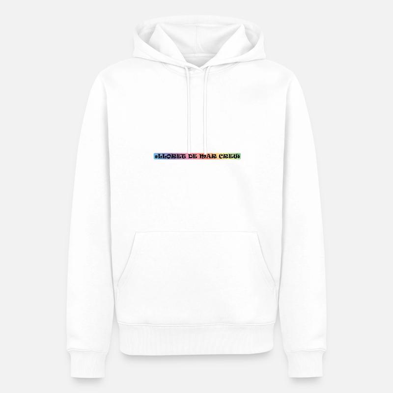 Lloret De Mar Crew - Männer Premium Bio Hoodie - Weiß