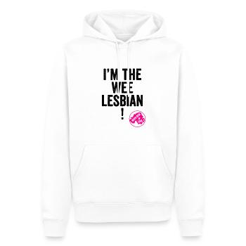 Derry Girls Wee Lesbe - Männer Premium Bio Hoodie - Weiß - Vorne - Nico (187cm)