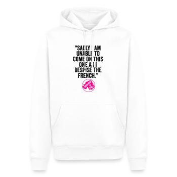 Schwester Michael Derry - Männer Premium Bio Hoodie - Weiß - Vorne - Nico (187cm)