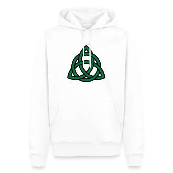Celtic knot - Männer Premium Bio Hoodie - Weiß - Vorne - Nico (187cm)
