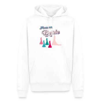 Brautteam Junggesellinnenabschied - Männer Premium Bio Hoodie - Weiß - Vorne - Nico (187cm)