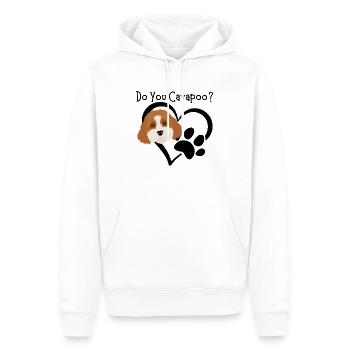 Do You Cavapoo? - Men’s Premium Organic Hoodie - white - Front - Nico (187cm)
