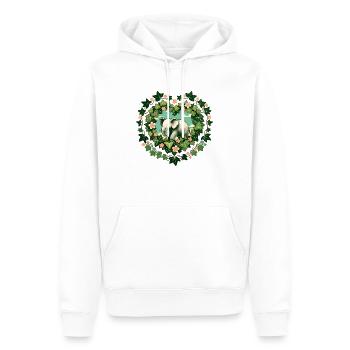 Elefant - Männer Premium Bio Hoodie - Weiß - Vorne - Nico (187cm)