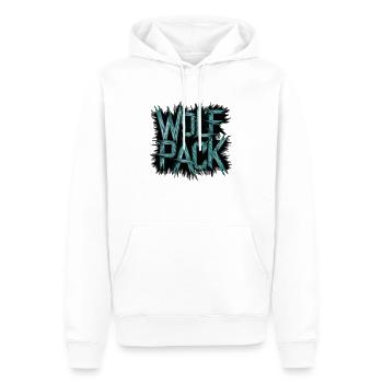 Groomsmen Gifts Bachelor Team Wolf Pack Funny - Männer Premium Bio Hoodie - Weiß - Vorne - Nico (187cm)