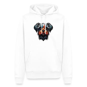 niedlicher hund 2 - Männer Premium Bio Hoodie - Weiß - Vorne - Nico (187cm)