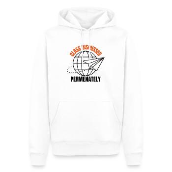 Class dismissed...Permanently! Gift for Teachers - Men’s Premium Organic Hoodie - white - Front - Nico (187cm)