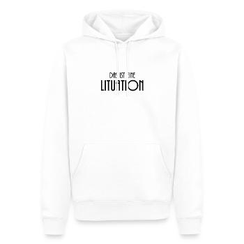 Das ist eine Lituation Lit Toll Schön Super Gut - Männer Premium Bio Hoodie - Weiß - Vorne - Nico (187cm)