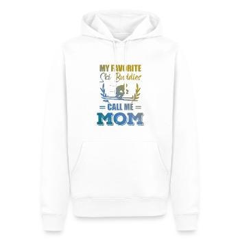 ski freund mama - Männer Premium Bio Hoodie - Weiß - Vorne - Nico (187cm)