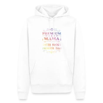 Beste Mama der Welt - Männer Premium Bio Hoodie - Weiß - Vorne - Nico (187cm)