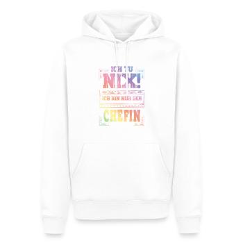 Weltbeste Chefin - Männer Premium Bio Hoodie - Weiß - Vorne - Nico (187cm)
