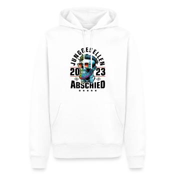 Junggesellenabschied 2023 Jga Skelett - Männer Premium Bio Hoodie - Weiß - Vorne - Nico (187cm)