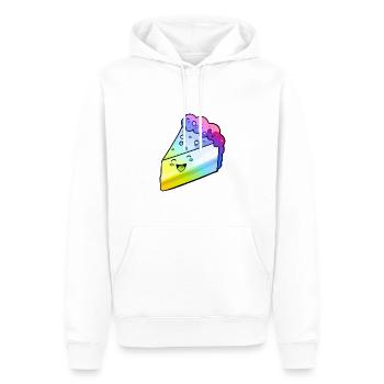 Käsekuchen Cake Bunt - Männer Premium Bio Hoodie - Weiß - Vorne - Nico (187cm)