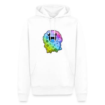 Biscuits Comic Colorful - Men’s Premium Organic Hoodie - white - Front - Nico (187cm)