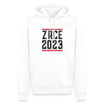 Zrce Party 2023 - Männer Premium Bio Hoodie - Weiß - Vorne - Nico (187cm)