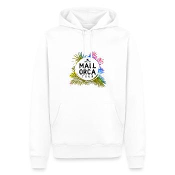 Mallorca Tour Travel Bunt - Männer Premium Bio Hoodie - Weiß - Vorne - Nico (187cm)