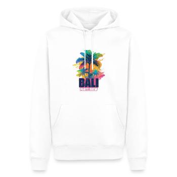 Bali Party Crew Urlaub - Männer Premium Bio Hoodie - Weiß - Vorne - Nico (187cm)