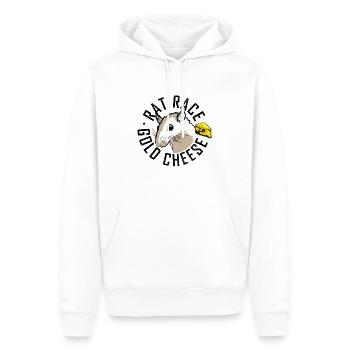 Rattenrennen - Rattenrennen - Männer Premium Bio Hoodie - Weiß - Vorne - Nico (187cm)