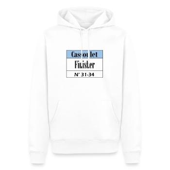 Cassoulet Finisher Languedoc - Männer Premium Bio Hoodie - Weiß - Vorne - Nico (187cm)