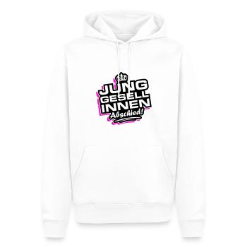 Junggesellinnen Abschied Jga - Männer Premium Bio Hoodie - Weiß - Vorne - Nico (187cm)