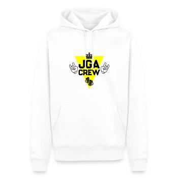 Junggesellenabschied Jga Crew Spruch - Männer Premium Bio Hoodie - Weiß - Vorne - Nico (187cm)