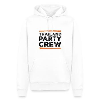 Thailand Party Crew - Männer Premium Bio Hoodie - Weiß - Vorne - Nico (187cm)