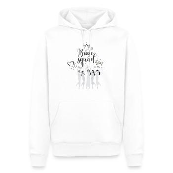 Team Braut - Männer Premium Bio Hoodie - Weiß - Vorne - Nico (187cm)