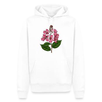 Loropetalum chinense - Männer Premium Bio Hoodie - Weiß - Vorne - Nico (187cm)