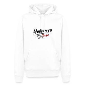 Halloween Team Party - Männer Premium Bio Hoodie - Weiß - Vorne - Nico (187cm)