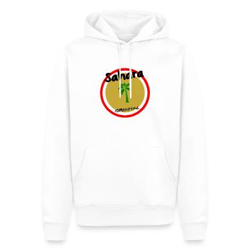 sahara original geschenk sonne - Männer Premium Bio Hoodie - Weiß - Vorne - Nico (187cm)