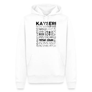 38 Kayseri Kayserili - Männer Premium Bio Hoodie - Weiß - Vorne - Nico (187cm)