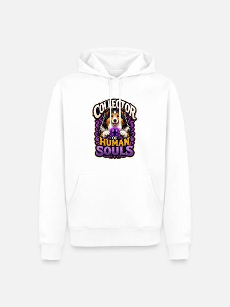 Shetland Shepherd - Männer Premium Bio Hoodie - Weiß