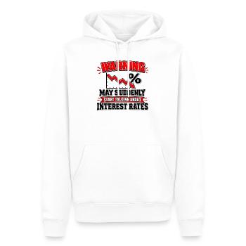 Finanzspezialist für Hypothekenmakler, Darlehensbeauftragter, Finanzspezialist - Männer Premium Bio Hoodie - Weiß - Vorne - Nico (187cm)