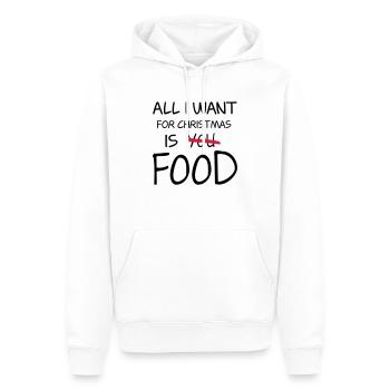 Food - Männer Premium Bio Hoodie - Weiß - Vorne - Nico (187cm)