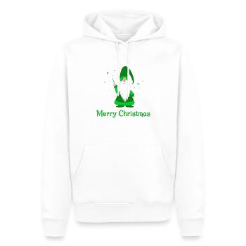 merry christmas - Männer Premium Bio Hoodie - Weiß - Vorne - Nico (187cm)