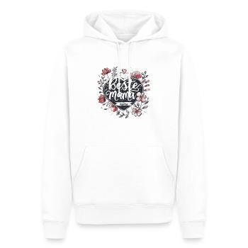 Beste Mama Muttertag - Männer Premium Bio Hoodie - Weiß - Vorne - Nico (187cm)