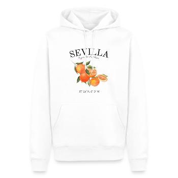 Sevilla - Spanien - Andalusien - Espana - Männer Premium Bio Hoodie - Weiß - Vorne - Nico (187cm)