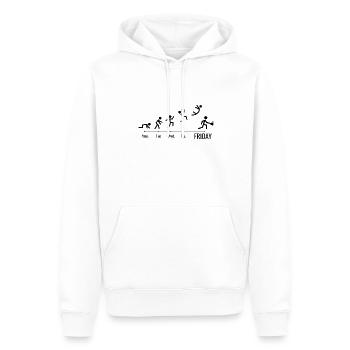 Pickleball Pickleball Balls Weekend Pickleball - Men’s Premium Organic Hoodie - white - Front - Nico (187cm)