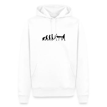 Rettungssanitäter Rettungswagen Notfall-Sani - Männer Premium Bio Hoodie - Weiß - Vorne - Nico (187cm)