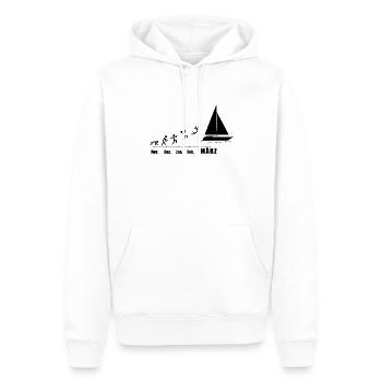 Segler Segelboot Segelschiff Segelyacht - Männer Premium Bio Hoodie - Weiß - Vorne - Nico (187cm)