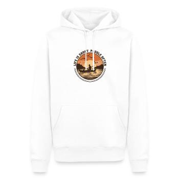 Canoë Kayak Kayak Paddle-Life - Sweat à capuche Premium bio Homme - blanc - Devant - Nico (187cm)