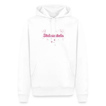 Handwerker Abschluss-Geschenk Steinmetzin - Männer Premium Bio Hoodie - Weiß - Vorne - Nico (187cm)