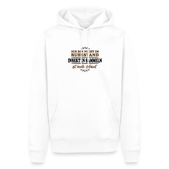 Ruhestand Rentner Pensioner Insektenliebhaber - Männer Premium Bio Hoodie - Weiß - Vorne - Nico (187cm)