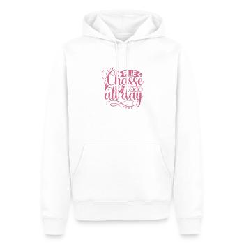 Ballerina Girl Ballet Dancer Dancing Ballet - Men’s Premium Organic Hoodie - white - Front - Nico (187cm)
