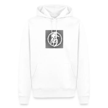 MTB Mountainbiker BMX-BIKE MTB Fahrrad - Männer Premium Bio Hoodie - Weiß - Vorne - Nico (187cm)