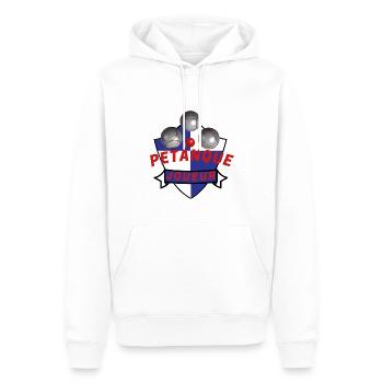 boule petanque joueur - Männer Premium Bio Hoodie - Weiß - Vorne - Nico (187cm)