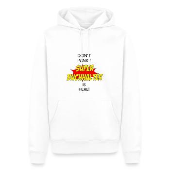 Super Buchhalter / Super Accountant - Männer Premium Bio Hoodie - Weiß - Vorne - Nico (187cm)