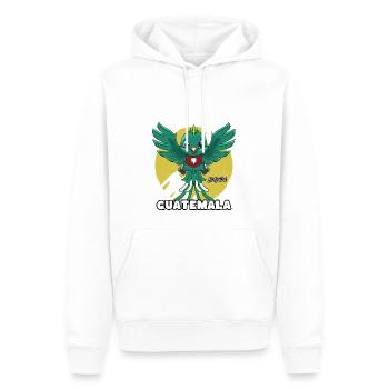 Guatemala Guatemalan Flagge DNA I Geschenk - Männer Premium Bio Hoodie - Weiß - Vorne - Nico (187cm)